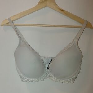 Natori Feathers Underwire‎ Contour Bra Light Blue Gray 34DD 730023